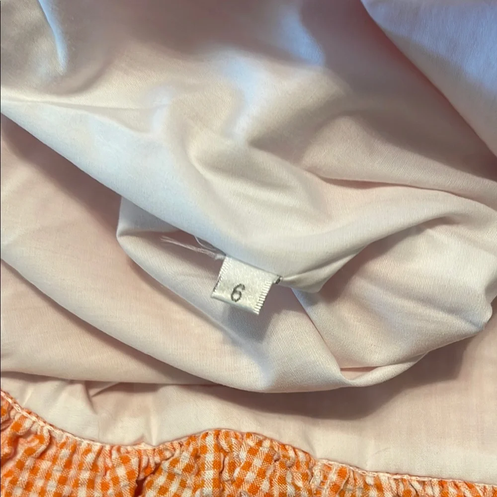 Seersucker Dress With Duck Applique’